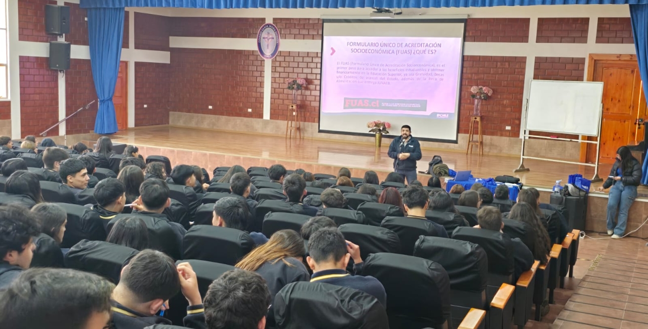 IPCHILE realiza charla vocacional para nuestros/as estudiantes